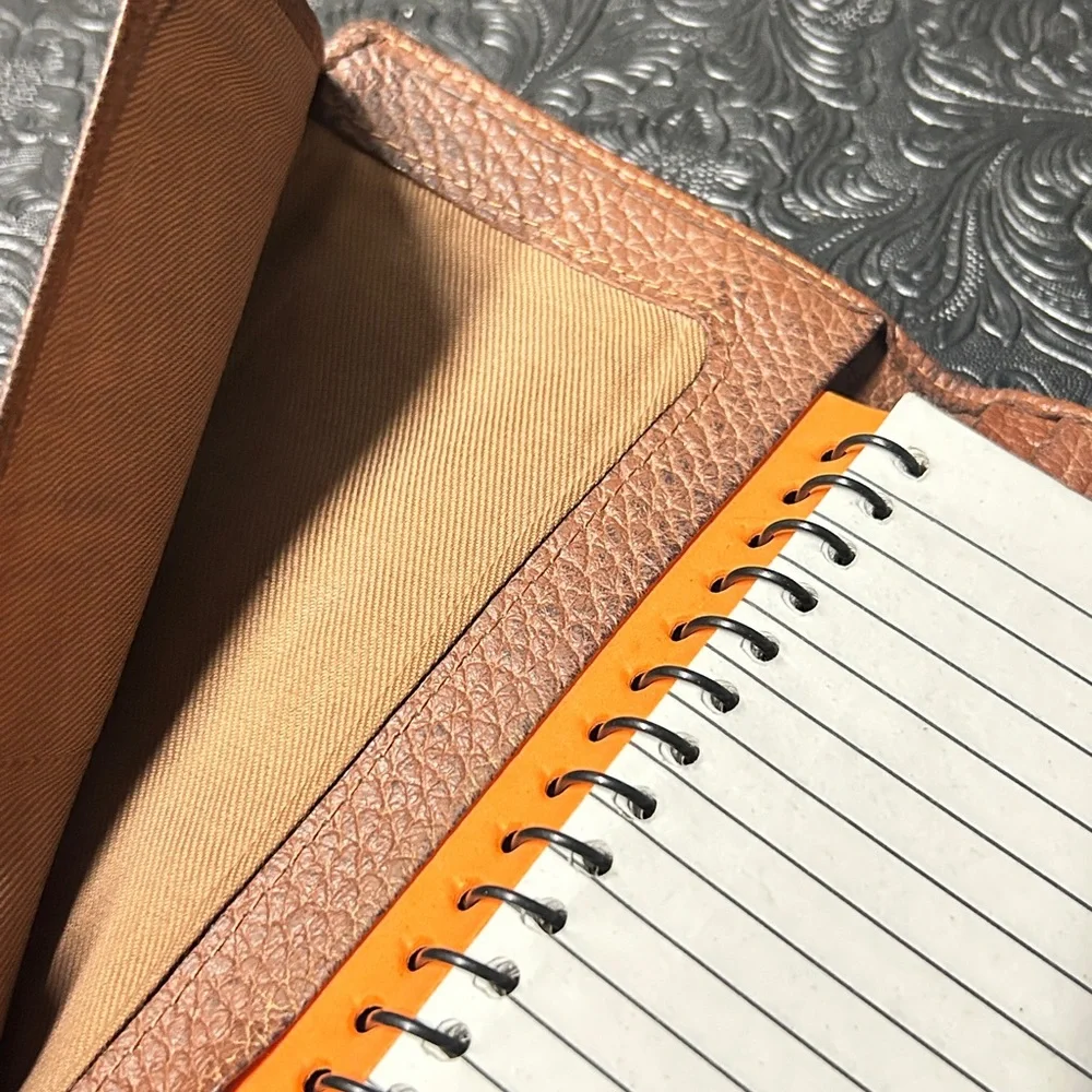 Vintage Brown Leather Wallet/Passport/Notepad Holder